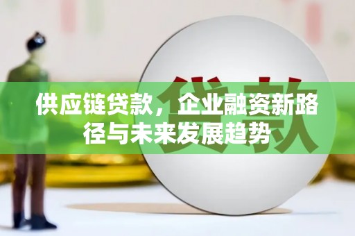 清丰供应链贷款，企业融资新路径与未来发展趋势