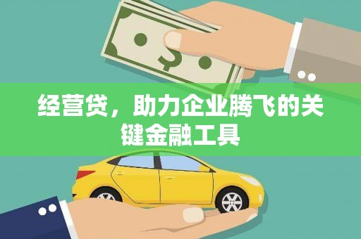 清丰经营贷，助力企业腾飞的关键金融工具