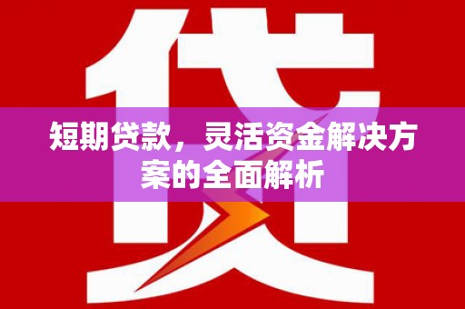 清丰短期贷款，灵活资金解决方案的全面解析