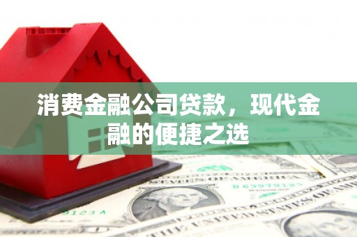 清丰消费金融公司贷款，现代金融的便捷之选