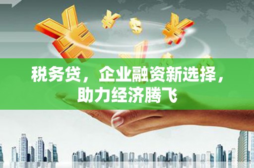清丰税务贷，企业融资新选择，助力经济腾飞