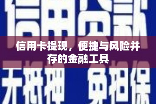 清丰信用卡提现，便捷与风险并存的金融工具