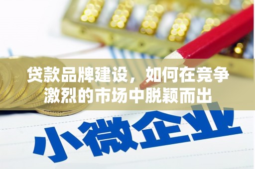 清丰贷款品牌建设，如何在竞争激烈的市场中脱颖而出