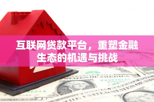 清丰互联网贷款平台，重塑金融生态的机遇与挑战