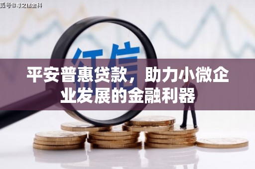 清丰平安普惠贷款，助力小微企业发展的金融利器