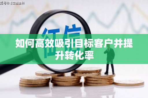 清丰如何高效吸引目标客户并提升转化率