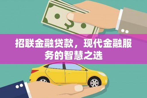清丰招联金融贷款，现代金融服务的智慧之选