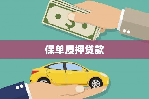 清丰保单质押贷款