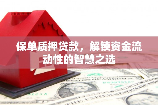 清丰保单质押贷款，解锁资金流动性的智慧之选