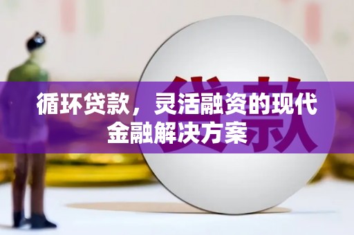 清丰循环贷款，灵活融资的现代金融解决方案