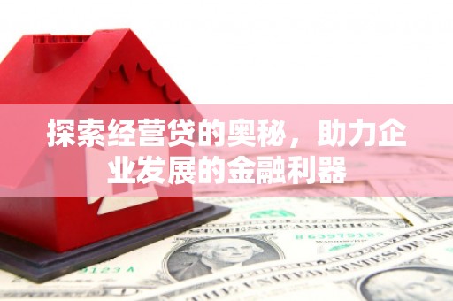 清丰探索经营贷的奥秘，助力企业发展的金融利器