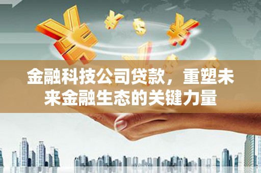 清丰金融科技公司贷款，重塑未来金融生态的关键力量