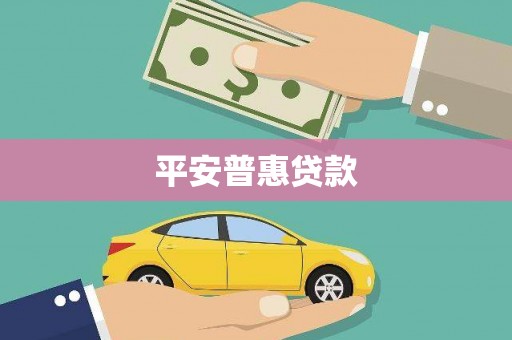 清丰平安普惠贷款
