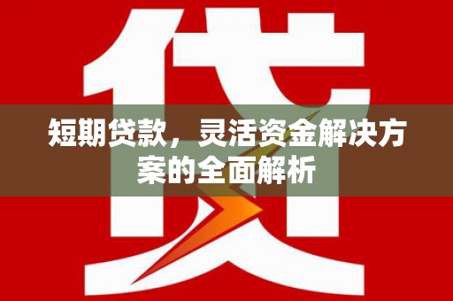 清丰短期贷款，灵活资金解决方案的全面解析