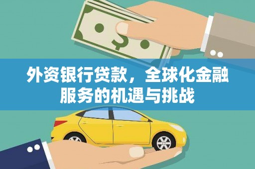 清丰外资银行贷款，全球化金融服务的机遇与挑战