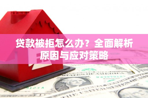 清丰贷款被拒怎么办？全面解析原因与应对策略